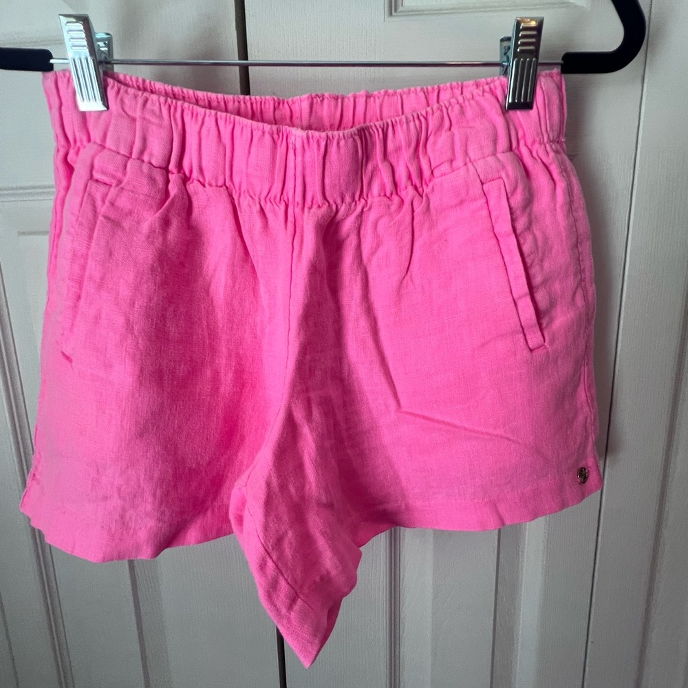 NWOT Lilly Pulitzer linen pull on shorts